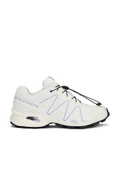 Salomon Speedcross 3 Sneakers in Vanilla Ice, Cosmic Sky, & Black
