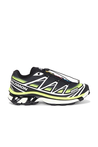 Salomon XT-6 SKYLINE in Black, Maritime Blue, & Sharp Green