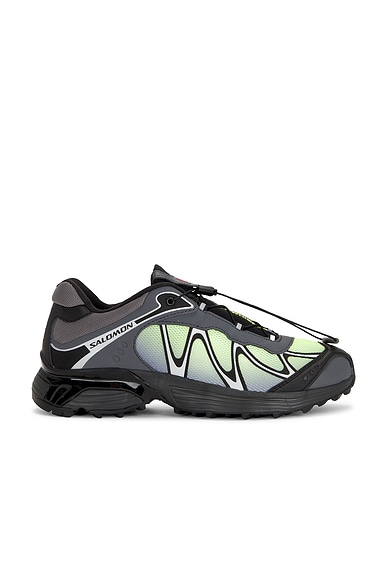 Salomon Xt-Whisper in Black, Asphalt, & Acid Lime