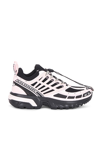 Salomon ACS PRO Sneaker in Black, Icy Pink, & Black
