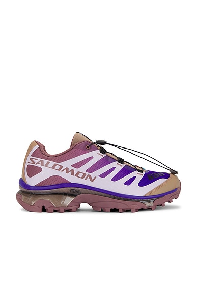 Salomon XT-4 OG Sneaker in Portabella, Rose Taupe, & Liberty