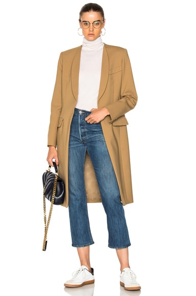 Skinny Lapel Coat