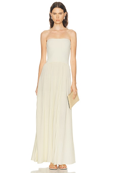 The Strapless Soglio Dress