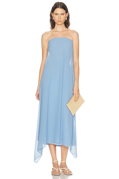 Solid & Striped The Indira Dress in Blue Lagoon
