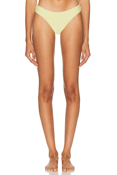 Solid & Striped The Eva Bikini Bottom in Custard