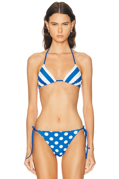 The Iris Reversible Bikini Top