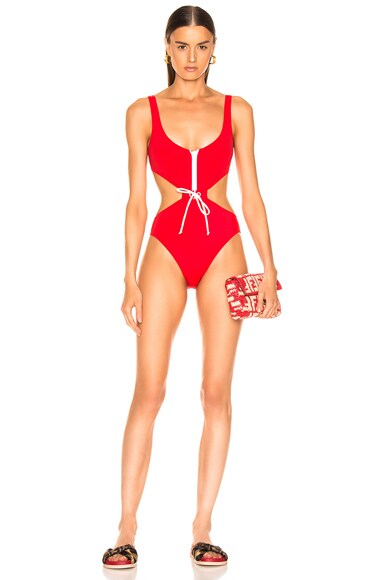solid and striped one piece sale