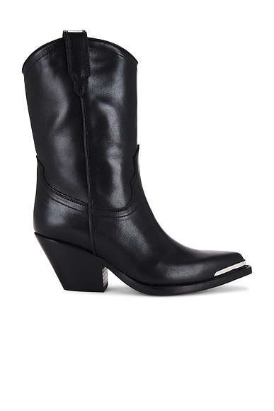 Fendi Cutwalk Western Boots in Black FWRD