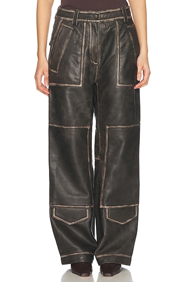 Clive Leather Pant