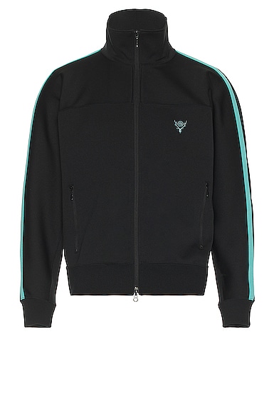 South2 West8 Trainer Jacket In Black