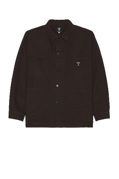 South2 West8 Coverall in Brown