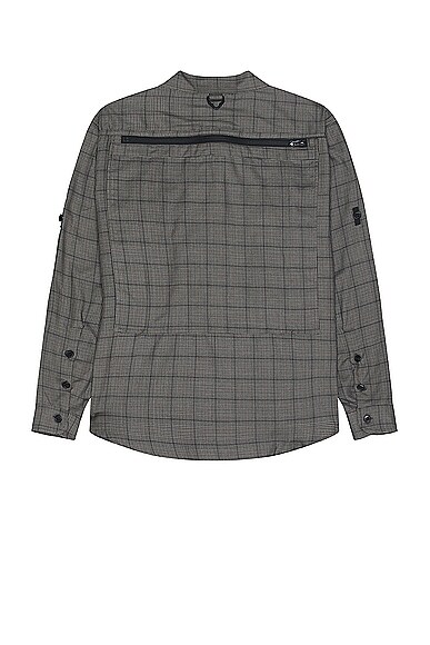 Shop South2 West8 Tenkara Trout Shirt Per Glen Plaid In B-grey
