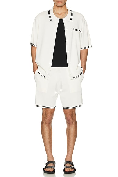 Mayson Knit Button Down Shirt