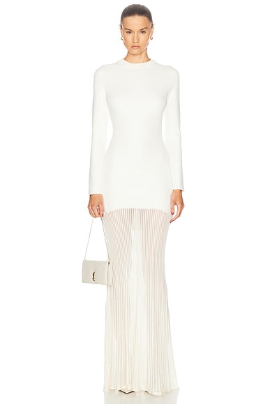 SER.O.YA Serenade Maxi Dress in Eggshell