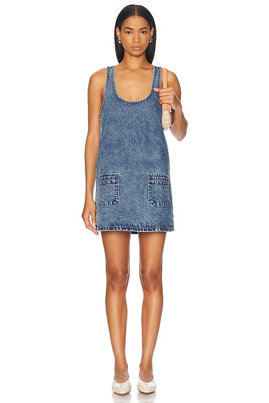 SER.O.YA Rayna Overall Dress in Lakeside