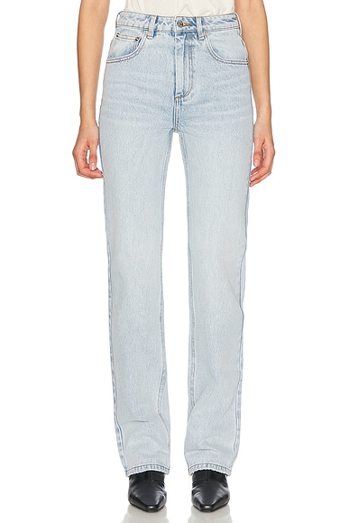 SEROYA Brooklyn Straight Leg Jeans in Oasis