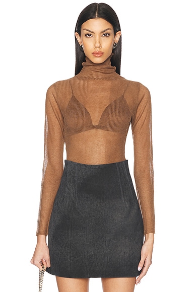 SEROYA Piper Sweater in Camel