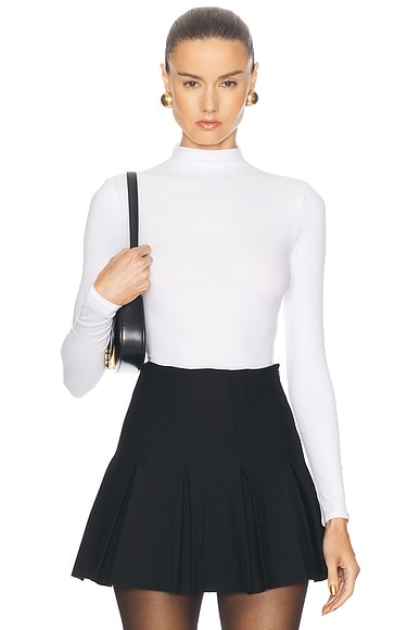 SEROYA Meg Bodysuit in White