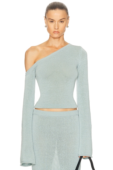 SER.O.YA Alivia Top in Frosted Sea