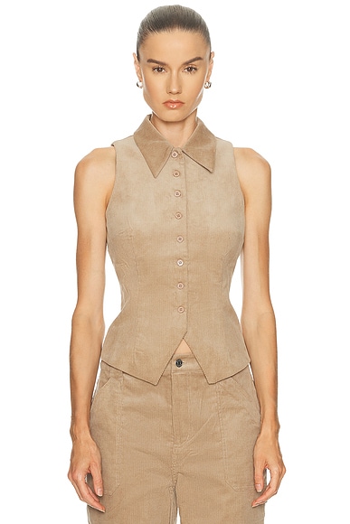 Becky Corduroy Vest