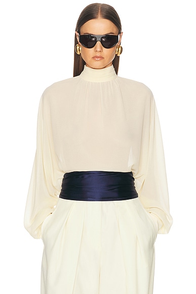 SEROYA Farran Blouse in Eggshell