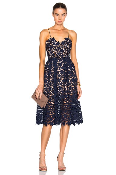 self-portrait Azalea Dress in Blue | FWRD