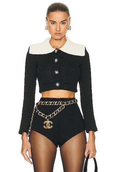 Knit Cardigan in Black