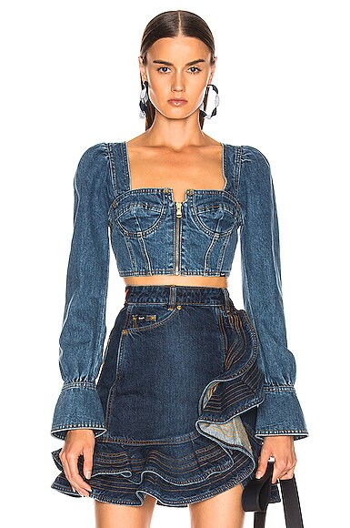 self portrait x lee jeans