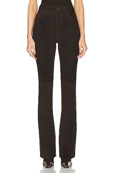 5 Pocket Micro Flare Leg in Americano