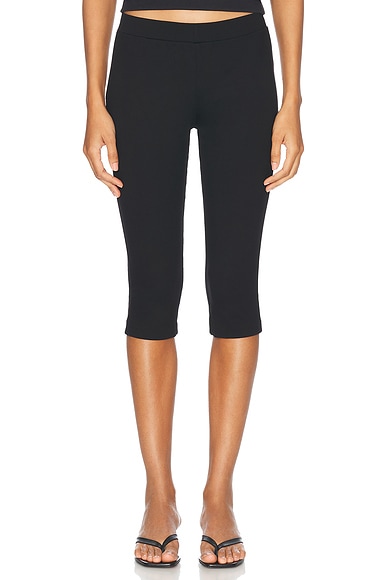 SPRWMN Capri Pant in Black