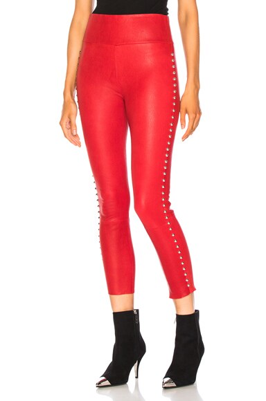 Dome Stud Capri Legging