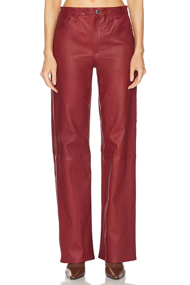 SPRWMN Carpenter Pant in Cherry