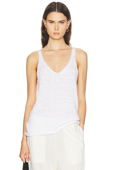 SPRWMN Camille Top in White
