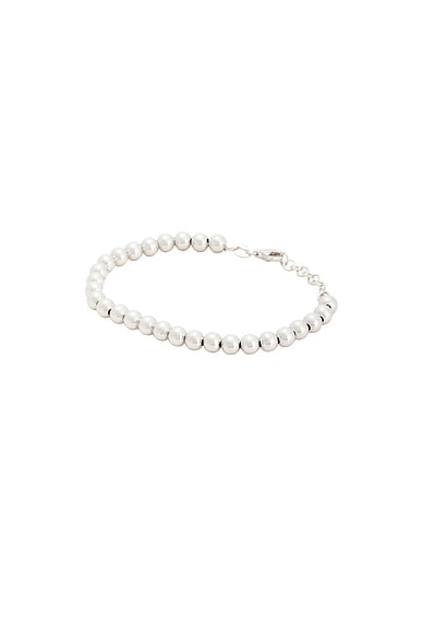 Silver Ball Bracelet
