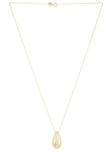 Pave Pistachio Necklace
