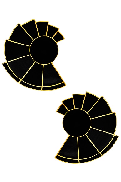 Y/Project EARRING52S22GOLDPEARLRUBY 関税送料込 Y/Project Gold Slinky Earrings in Gold | FWRD