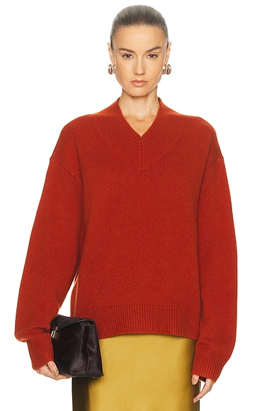 Doris Cashmere V-neck Sweater