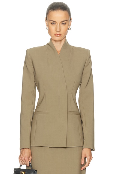 SRG Jackie Blazer in Dark Stone