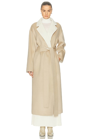 SRG Anais Coat in Grey Beige
