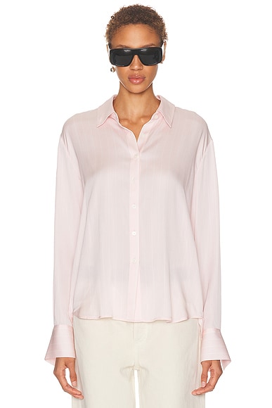 Odette Silk Button Down Shirt