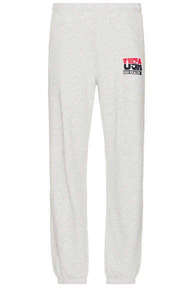 ボトムスその他 Sporty & Rich California Sweatpants Heather Grey SWAW2341HG Buy SPORTY & RICH men grey california printed sweatpant for