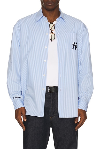 Heritage Yankees Serif Oversized Shirt