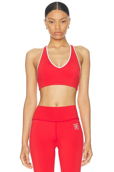 Runner Box V-Neck Sports Bra