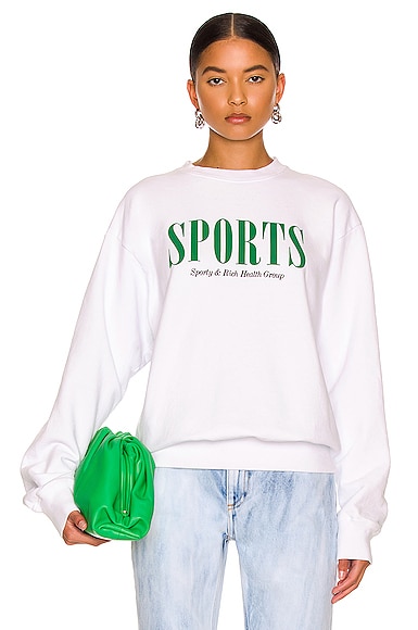 Sporty & rich crewneck online