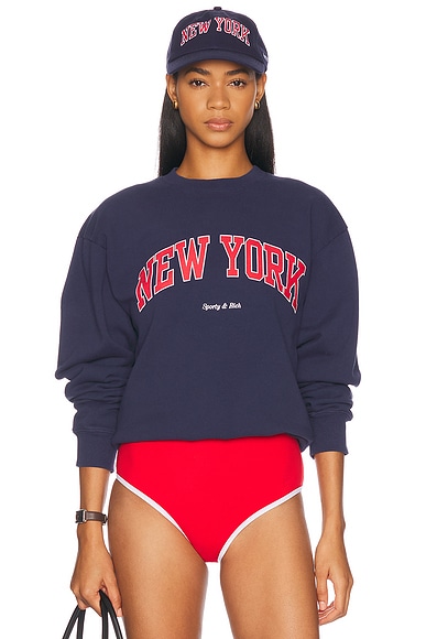 New York Ivy Crewneck Sweatshirt