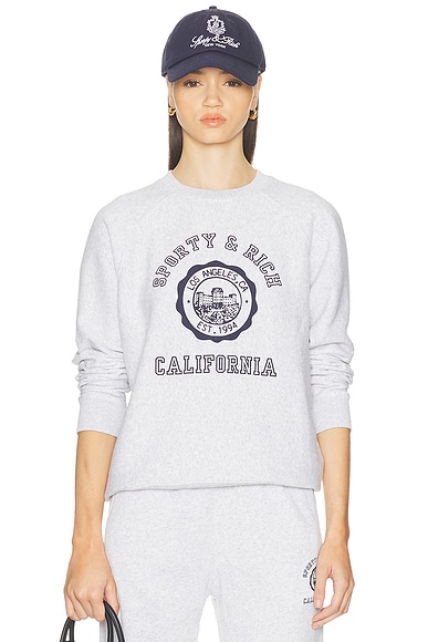 California Emblem Soft Crewneck Sweatshirt