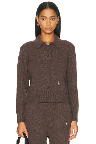 SRC Cashmere Polo Sweater