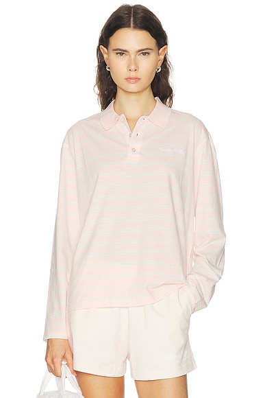 Signature Logo Easy Polo Sweatshirt