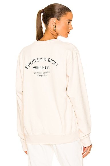 Sporty and rich wellness sweater outlet