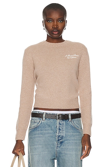 Alexander wang crystal outlet cuff sweater